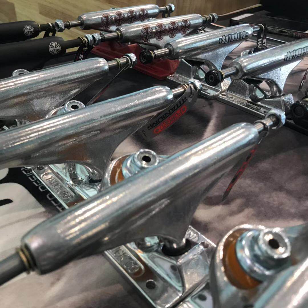 进口indy支架银色签名款锻造底座单空钛合金初学者一薄同款包邮