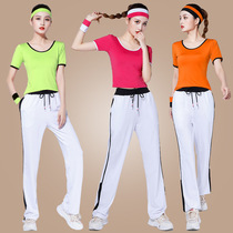 Beilan Senma Yang Liping Square Dance Costume Women's New Summer Yoga Dance Exercise Running Quick Dancing