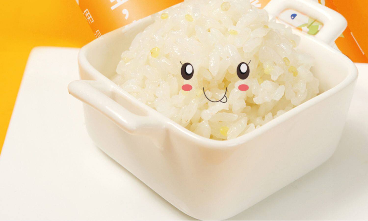 米小芽宝宝胚芽米450g*4罐 稻花香2号 煮饭米饭 不送宝宝辅食_悦拜