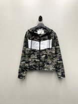 Export tail single spring and autumn new contrast camouflage womens casual loose and wild thin top jacket jacket