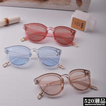 All Zhixian Same Childrens Sunglasses Boy and Girls Baby Glasses Anti-UV Transparency Frame Baby Personal Sunglasses