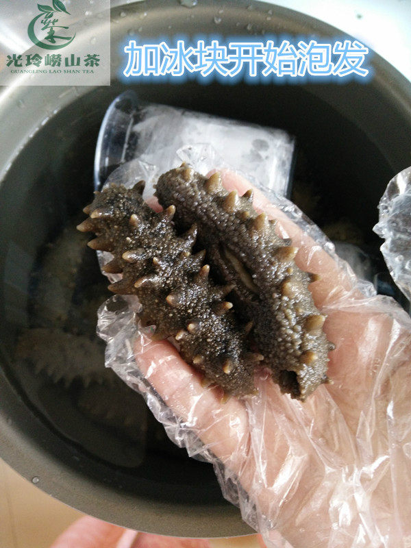 2018海参4-5年青岛深海野生原味淡干海参 春参干货 即食参40-60头