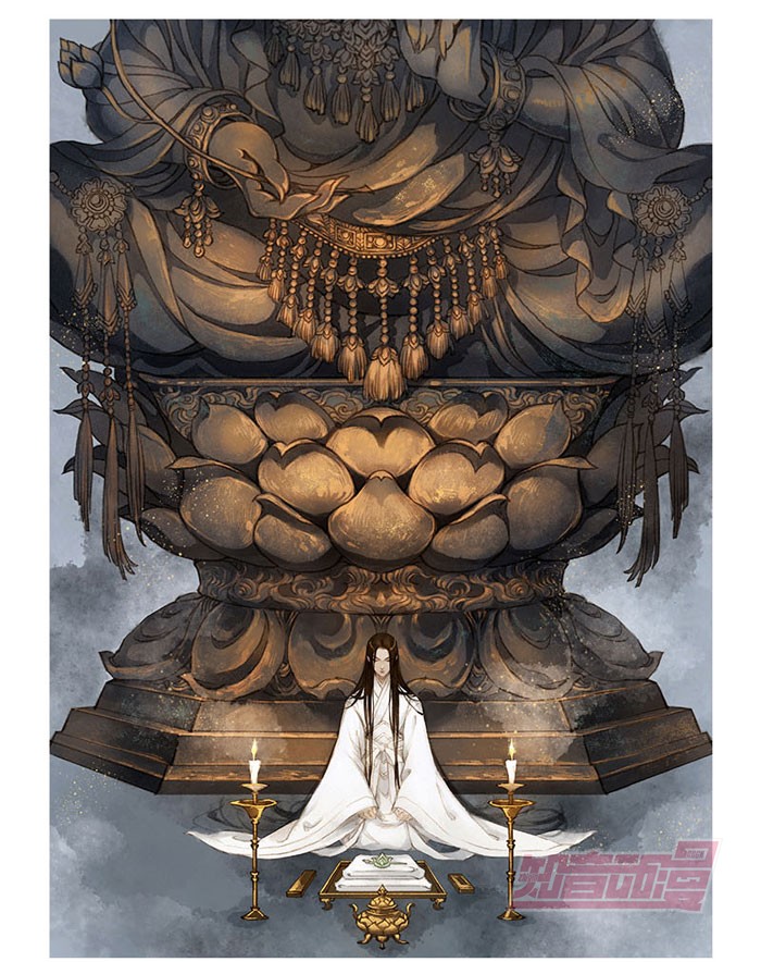 《扫花寻径》古戈力画集 赠填色本 古风幻想插画美图十年精选画册