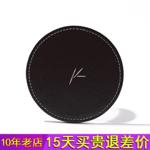 (colour random) Japan imports KAGAMI round genuine leather cup cushion