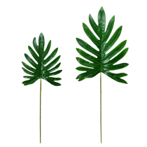 Simulation leaf spring rain leaf fairy taro leaf nordic wind home decoration forest wedding flower arrangement diy green plant flower art