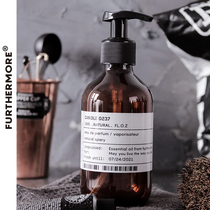 ins Nordic bath bottle Lotion bottle plastic bottle shampoo shower gel round Press bottle Template