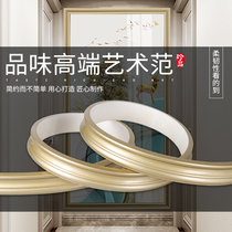 European background wall border decorative strip pvc decorative soft line plaster line ceiling edge strip photo frame edging