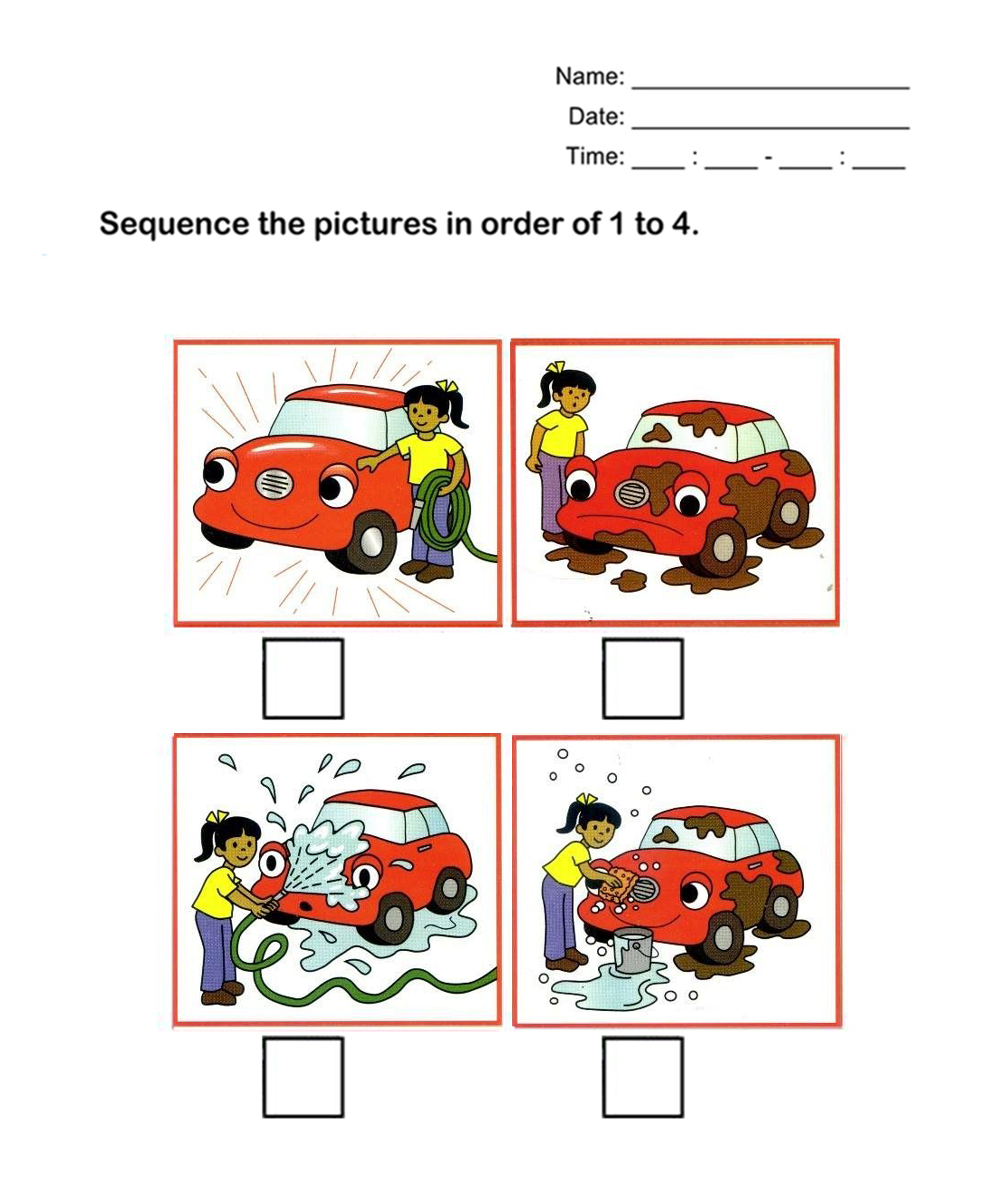 儿童益智早教卡 逻辑思维 故事排序 视觉图卡 早期启蒙 看图说话