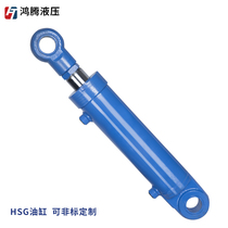 8T two - way hydraulic cylinder earring loop single - way electric lift and stretch one - way cargo ladder dump truck miniature customization