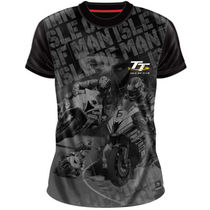 2018 New racing T-shirt motorcycle riding short sleeve Isle of Man tt car fan cultural shirt quick dry locomotive short sleeve breathable