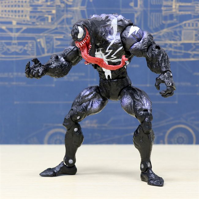 漫威正版 毒液致命守护者手办模型venom关节可动人偶玩具电影公仔