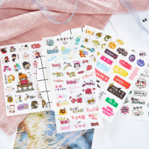 Meg explosion box photo album DIY couple funny creative network tide stickers