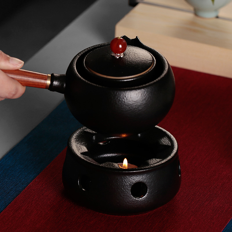 Coarse TaoWen tea stove boiling tea stove alcohol lamp temperature wine pot of black tea is a warm tea, simple Japanese household