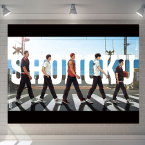 Japanese slam dunk master background cloth ins hanging cloth Bedside wall cloth background wall Bedroom wall Dormitory decoration wall