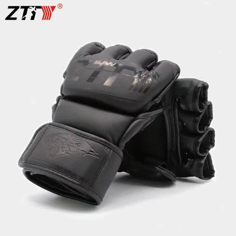 ztty沙袋拳套泰拳拳击手套mma半指分指ufc训练沙袋搏击散打专业男_7折