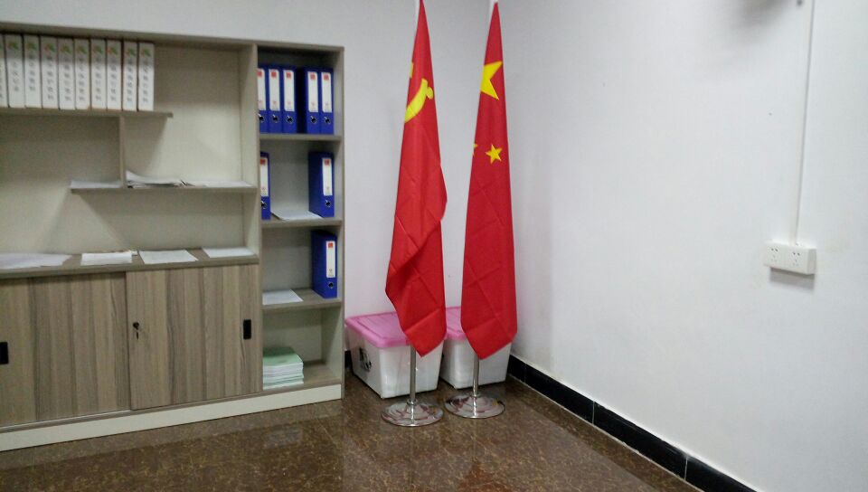 2米2.6米3米会议室办公室内落地伸缩旗杆不锈钢国旗红旗党旗杆