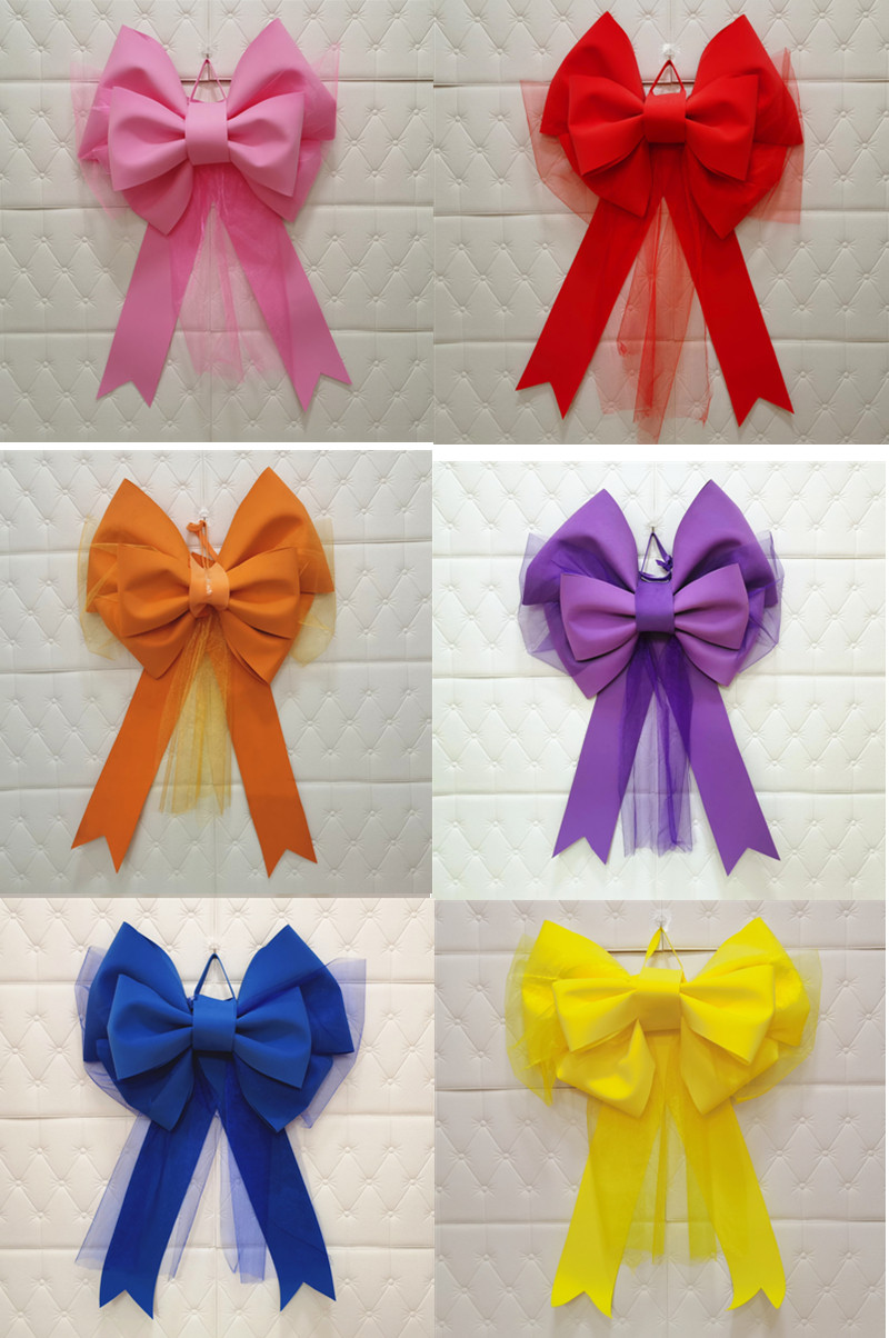 ins网红超大海绵纸蝴蝶结小红书diy拍照道具材料包衣服装店铺装饰