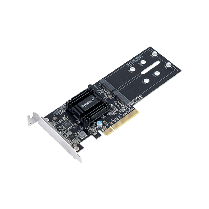 synology synology m2d18 m.2 ssd adapter expansion card ds1618+ ds1819+m2d17