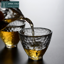 Italy ZPPSN Japanese-style heat-resistant glass teacup Home office tea brewing high-end portable small teacup