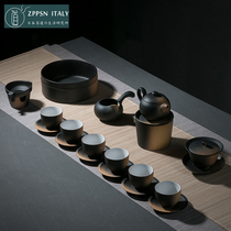 Italy ZPPSN coarse ceramic Kung Fu tea set Tea ceremony accessories Home office tea maker Tea pot