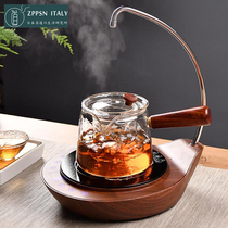 Italy ZPPSN Japanese-style glass teapot set tea household simple automatic water high temperature thickening