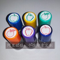 Apple seal fruit seal Vegetable Seal Custom Refueling for repeated use of ten thousand seals