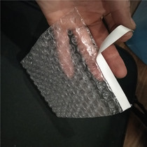 Self-adhesive sealing bubble bag 25*35 2cm custom thick shockproof bubble film bag foam packaging
