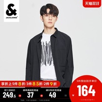 JackJones Jack Jones Men Winter Trends Cool Fashion Letters Casual Sunscreen Shirt Jacket Jacket