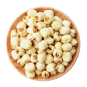 青草坞-莲子手工挑选通芯白莲子无需浸泡无芯莲子250g*2罐装包邮