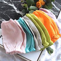 Pure linen children sleeve natural all-hemp pure color anti-dust and anti-dust for the four seasons