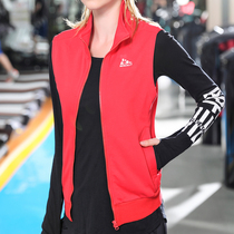 Sports Vest Women spring and autumn thin outdoor gym running training suit sleeveless large size waistcoat coat