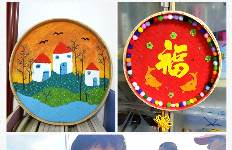 做手工或者幼儿园老师舞蹈道具.非常有创意的美术绘画材料