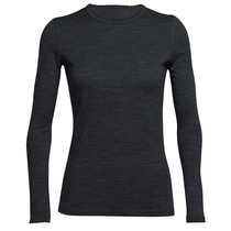 Naturally Inspired Womens 100% Merino wool round neck long sleeve outdoor sports casual new