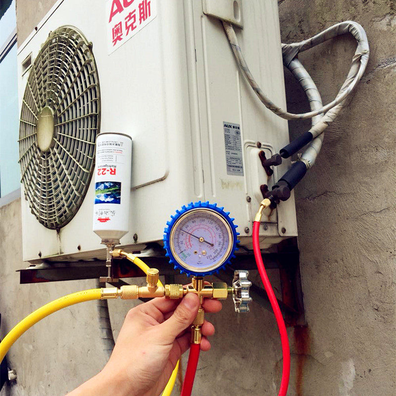 ct466汽车空调加氟工具套装冷媒表制冷剂氟利昂加雪种组合雪种表