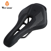 Bicycle cushion Mountain bike road bike saddle Hollow comfortable soft seat Bicycle universal seat Riding accessories