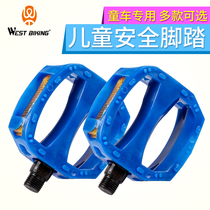 West riders childrens bicycle pedals universal metric Imperial American pedals pair of non-slip bicycle accessories