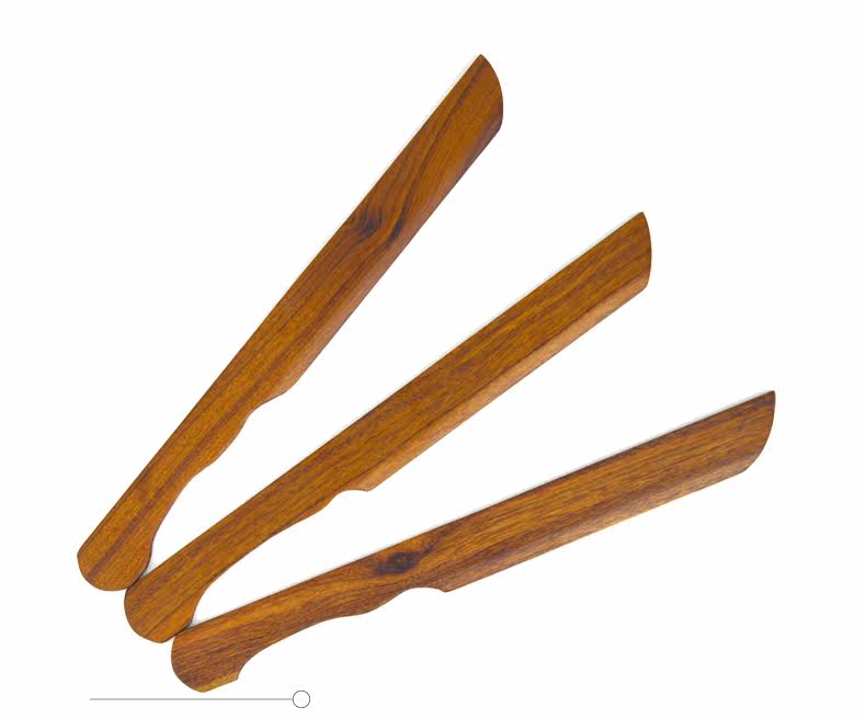 墨亨春实木切纸刀裁纸刀硬木宣纸刀红酸枝天然红檀原木裁割切纸张刀