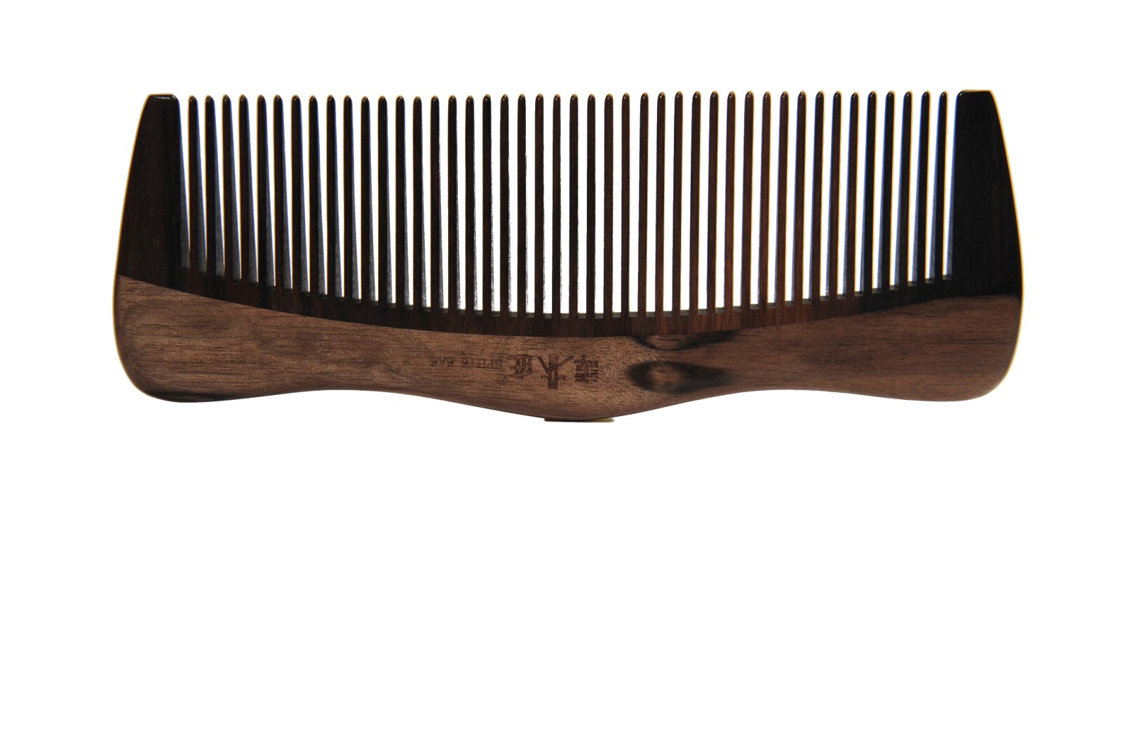 谭木匠 sp礼盒het梳6-6 黑檀木 木梳 梳子 创意生日礼物 送长辈
