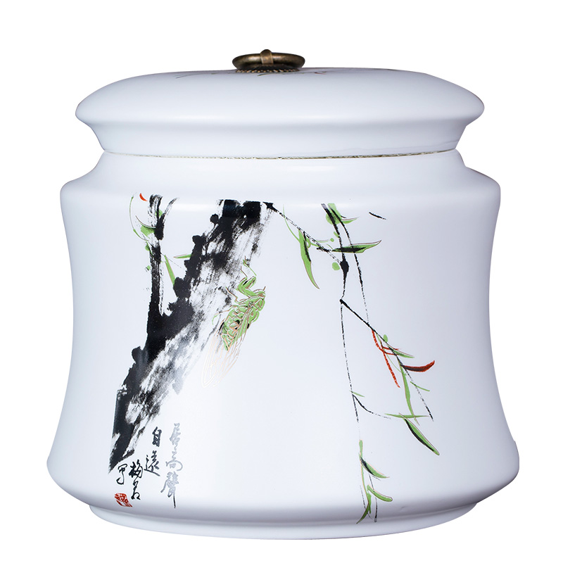 Jingdezhen ceramics white porcelain tea pot home a kilo who spinosa seal pot, tea, green tea a large