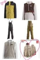 Spot Airblaster Volcom Thirtytwo veneer double board snow suit ski suit