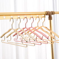 Aluminum hanger clothes household clothes rack incognito bold shoulder jin shu yi cheng zi anti-slip space aluminum