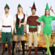 ຫົວຂໍ້ສີຂຽວວັນໄອແລນ St. Patrick's Day Peter Pan Green Elf Peter Pan Robin Hood Costume