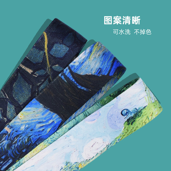 Van Gogh의 카메라 끈 SLR 사진 폴라로이드 소니 캐논 크로스 바디 스트랩 Nikon Honter Neck 압력 구제 어깨 스트랩 문학적 스타일 Van Gogh의 카메라 끈 SLR 사진 폴라로이드 소니 캐논 크로스 바디 스트랩 Nikon Honter Neck 압력 구제 어깨 스트랩 문학적 스타일