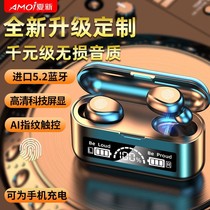 Summer new F9-2 True wireless Bluetooth headphones 5 2 binaural ear mini high sound quality Huawei Apple Android