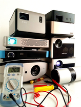 LED projector meter repair pole rice Z4X H1 nut X1 P1 G1 red screen LED bulb black screen cast color