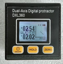 Digital protractor digital display level ruler car four-wheel alignment level three-axis digital horizontal inclination angle measuring instrument