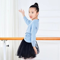 Childrens Fall Winter Fashion Fashion Fashion Fashion Shoulder Long Sleeve Knitted Rabbit Wool Girl Thick Cover