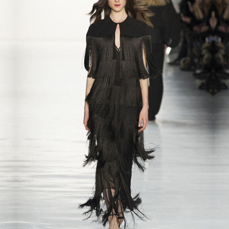 一条流苏裙,让整个夏秋穿出时尚味!