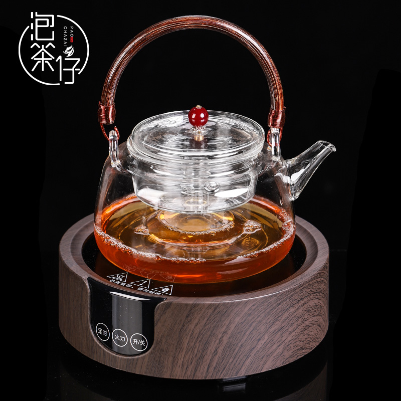 Electric TaoLu boiled tea, small mini home tea tea kettle circular.mute tea special tea stove base