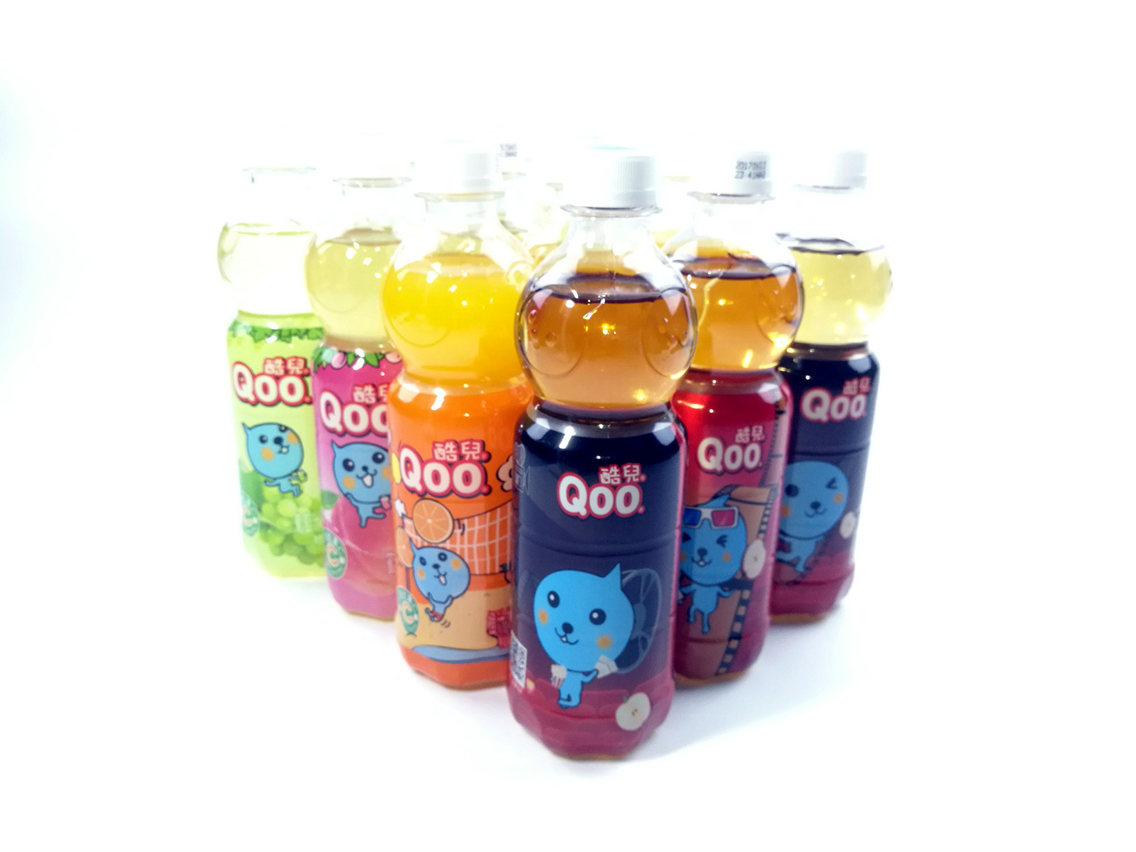 可口可乐 酷儿 四种口味任意搭配 酷儿450ml*12瓶果味 江浙沪包邮